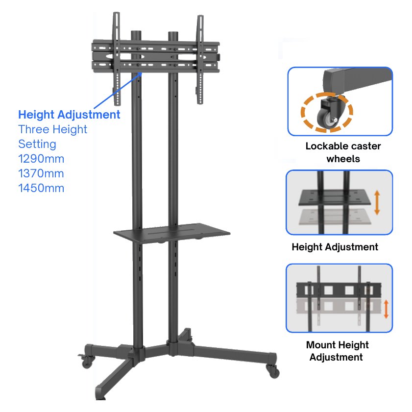 PXS0-7F Modern TV Floor Stand